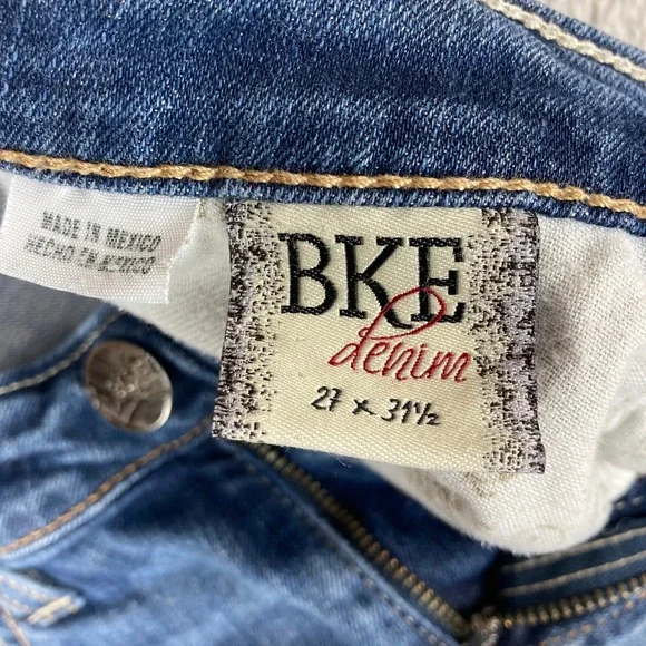 BKE Denim Taylor Jeans Women's 27R Bootcut Medium Wash Stretch Denim - Picture 14 of 16